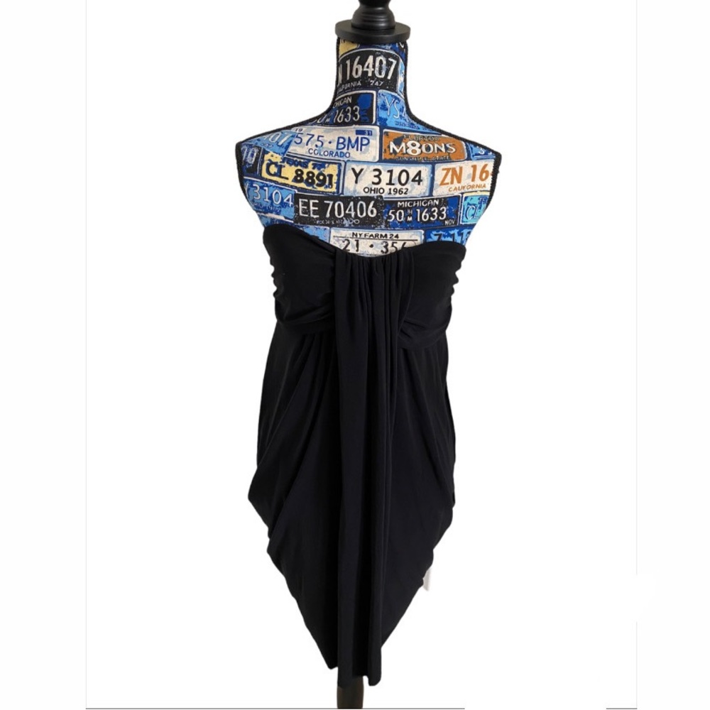 Wishes Wishes Wishes draped mini cocktail dress